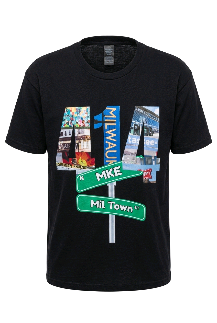 414 cross street tee-shirt