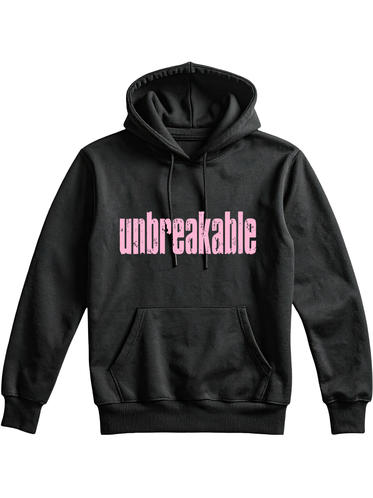 Black graphic hoodie