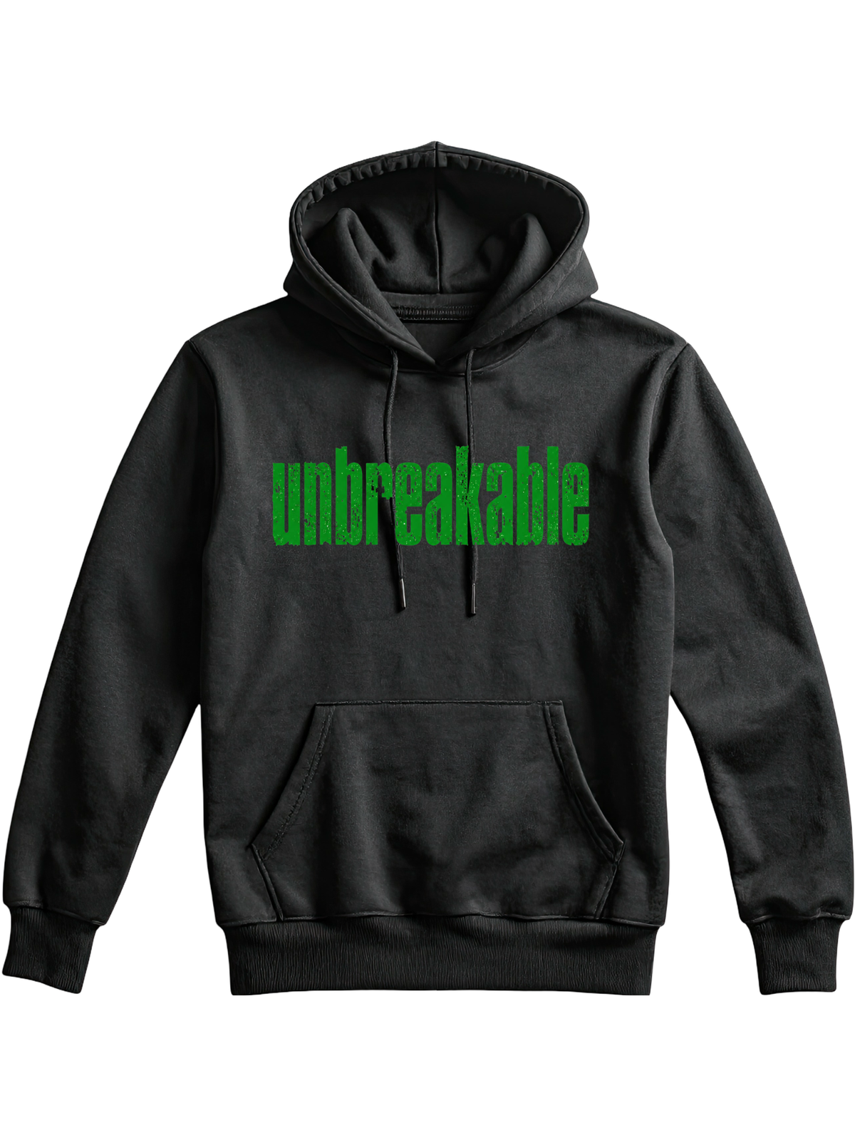 Black graphic hoodie