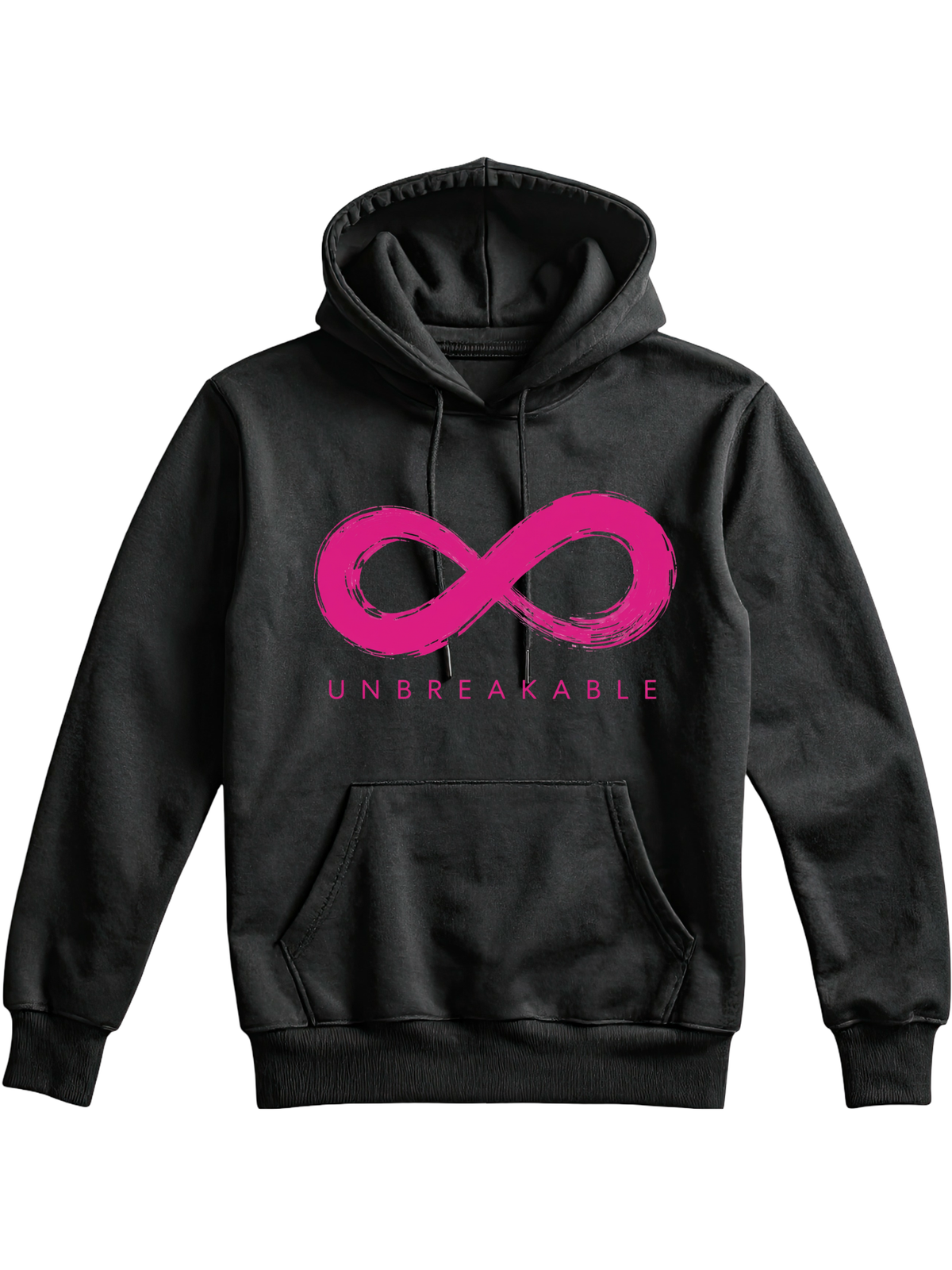 Black graphic hoodie