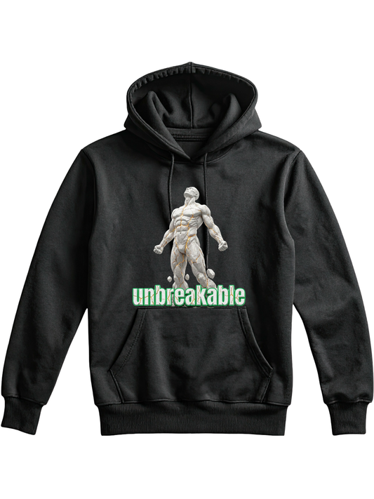 Black graphic hoodie