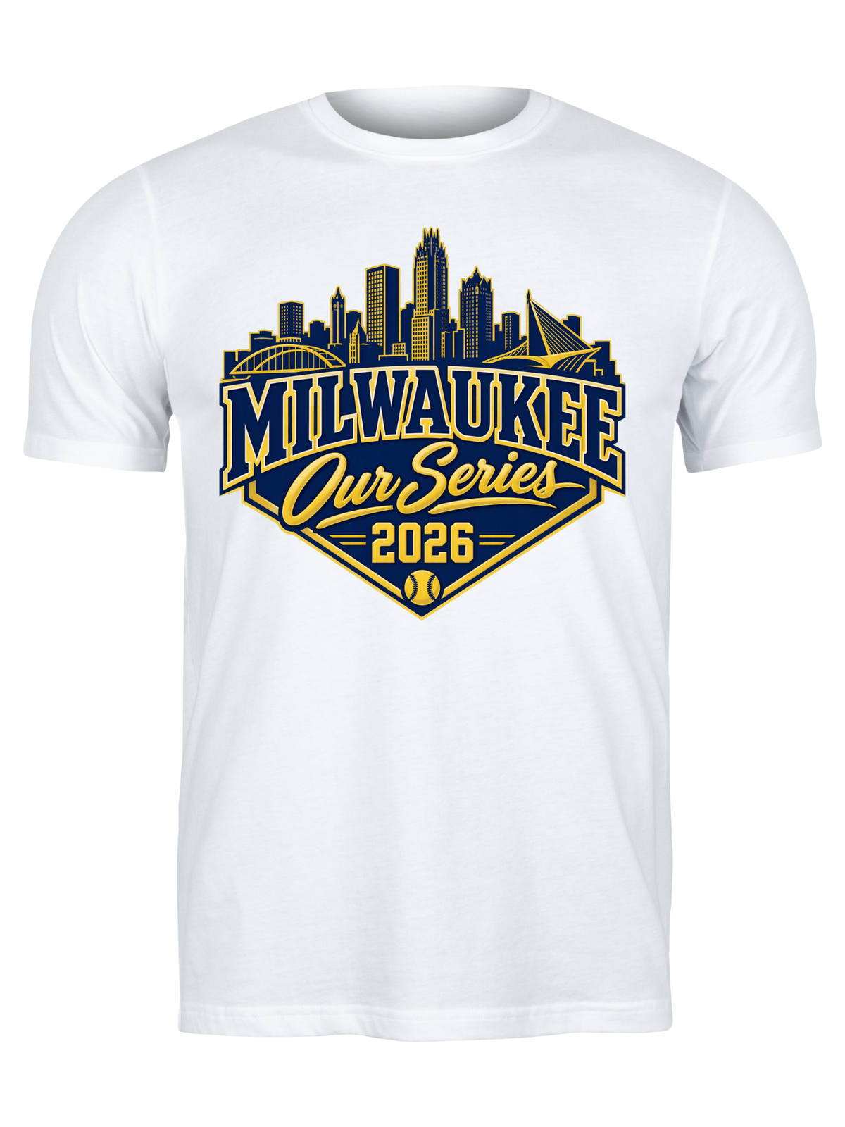 Milwaukee themed tee shirt