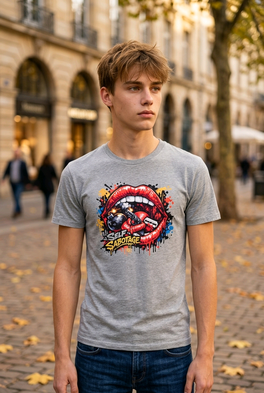 Self Sabotage tee shirt